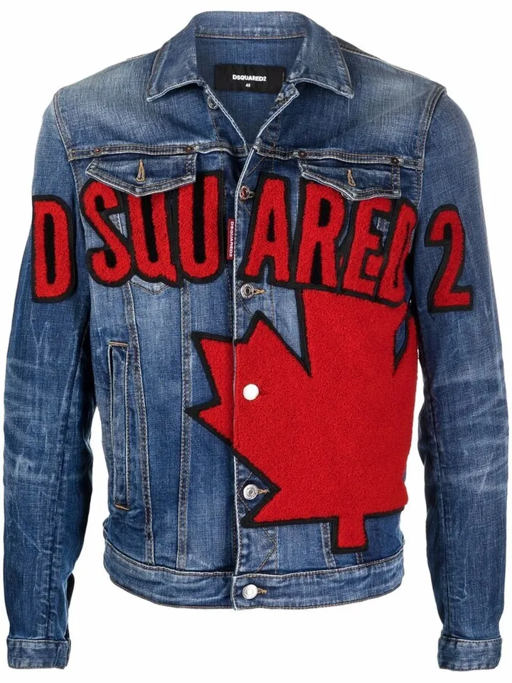 Lettering Logo Denim Jacket