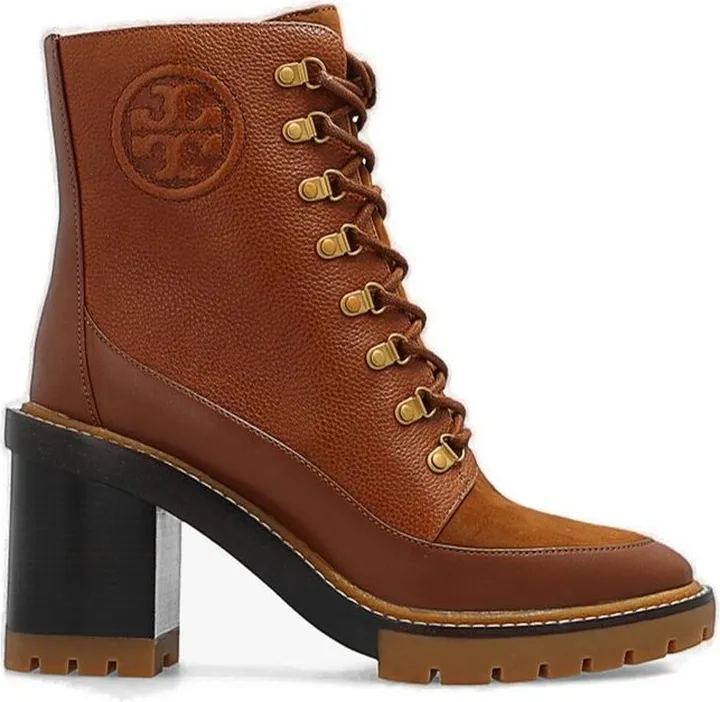 Tory Burch Miller Lace-Up Boots