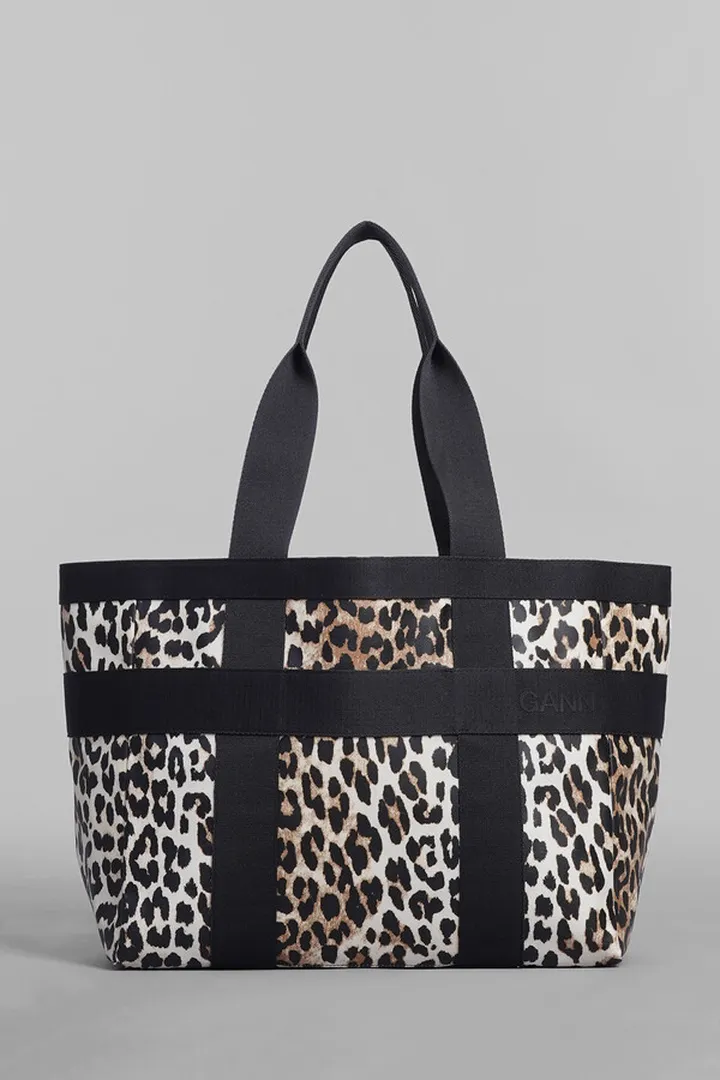 Tote In Animalier Cotton