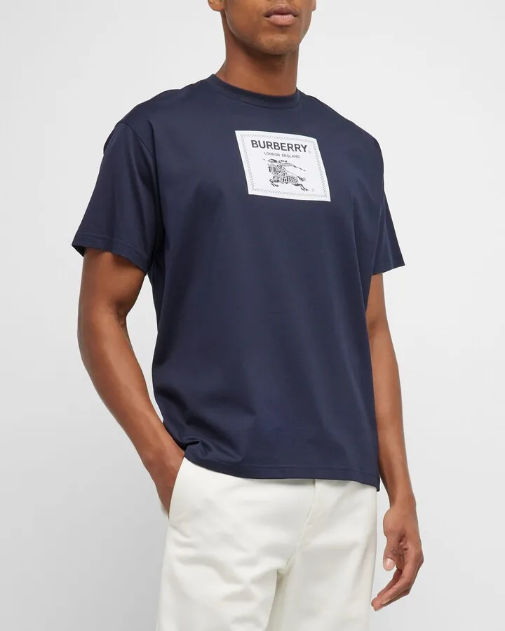 Men's Roundwood Label Patch T-Shirt