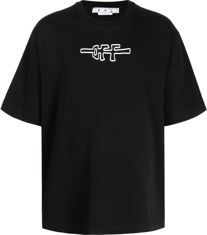 logo-print short-sleeved T-shirt