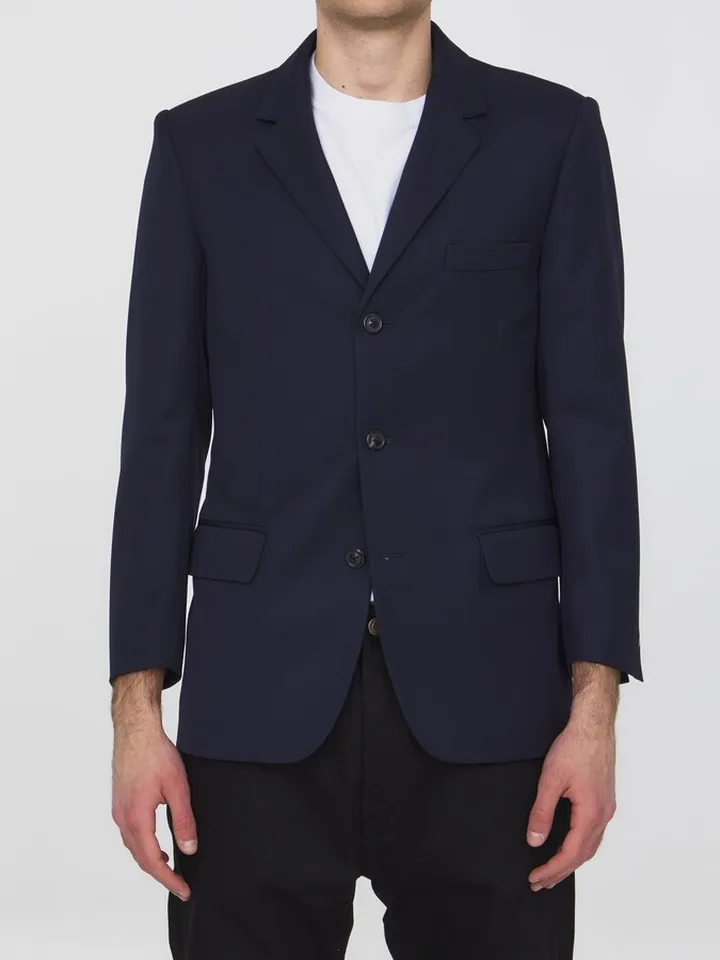 Blue Wool Jacket
