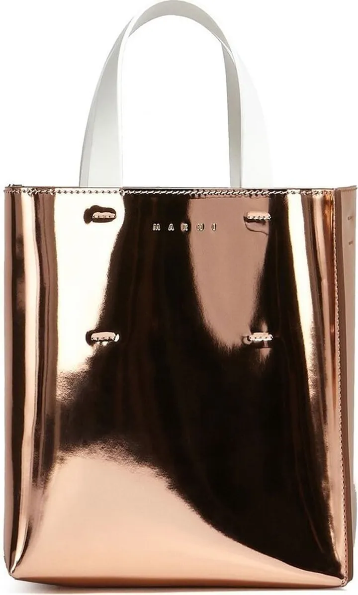 Museo drawstring leather tote bag