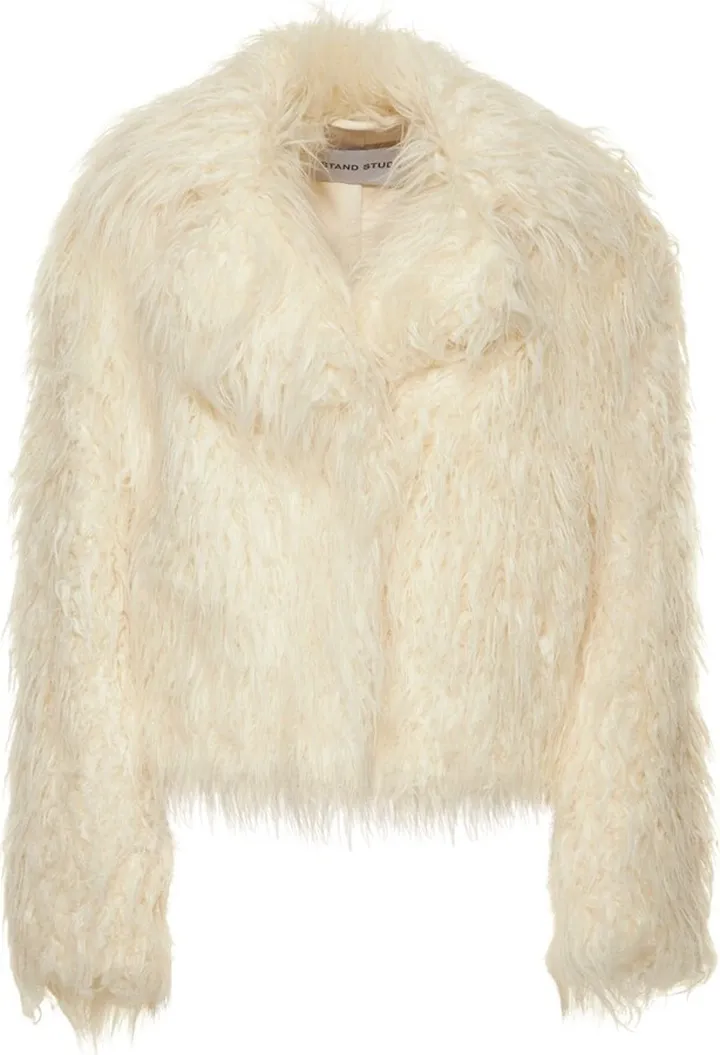Janet frizzy faux fur jacket