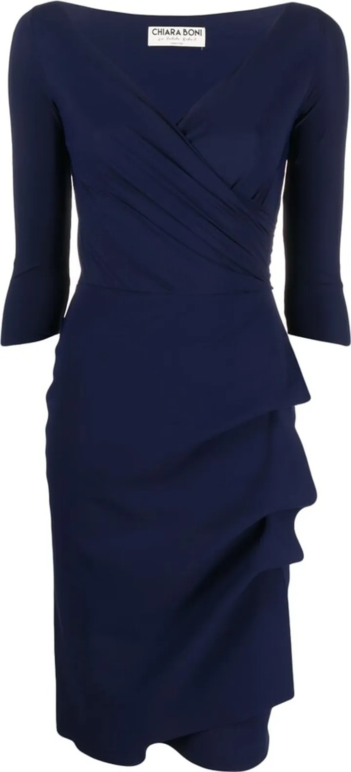 Florien gathered-detail midi dress