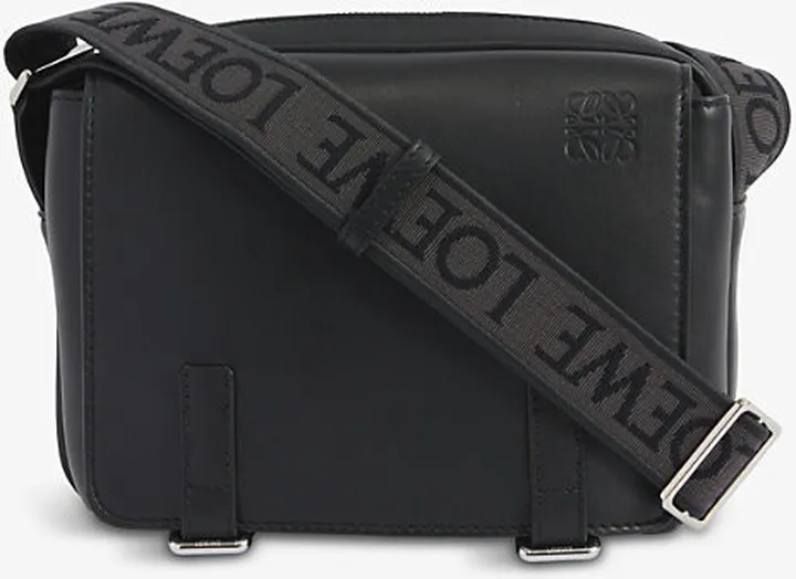 Black Military Extra-small Leather Cross-body bag