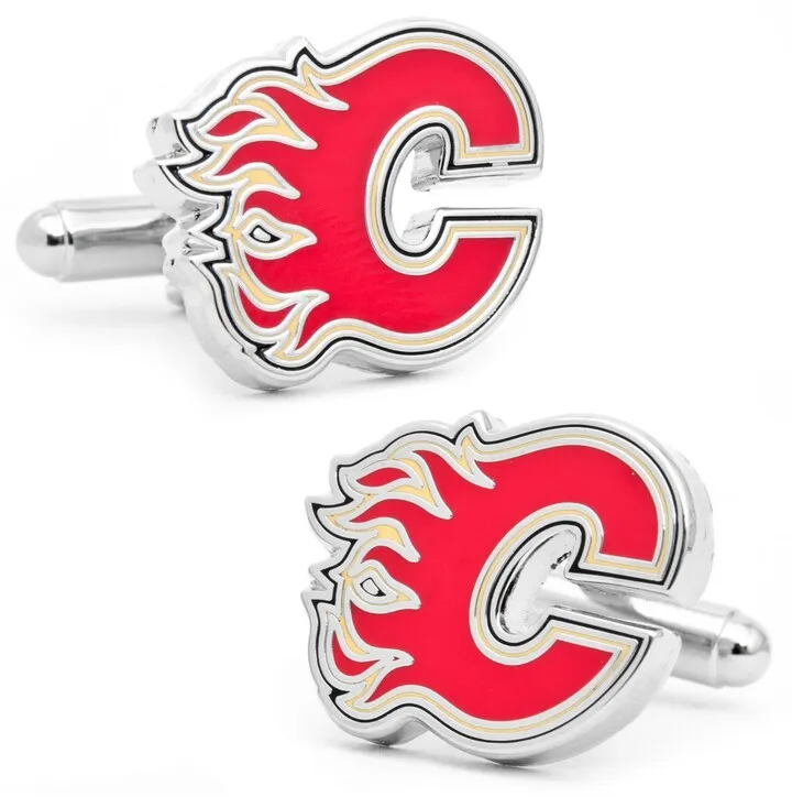 Calgary Flames Cufflinks