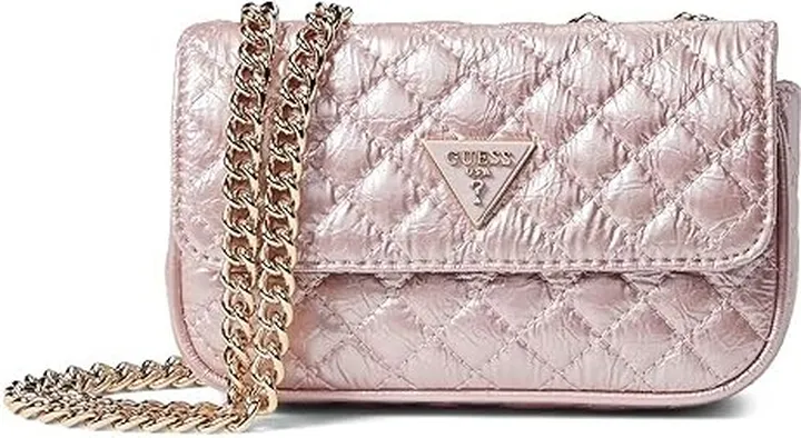 GUESS Spark Micro Mini (Pale Rose) Handbags
