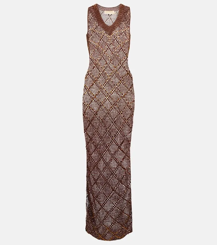 Rubicu crochet maxi dress
