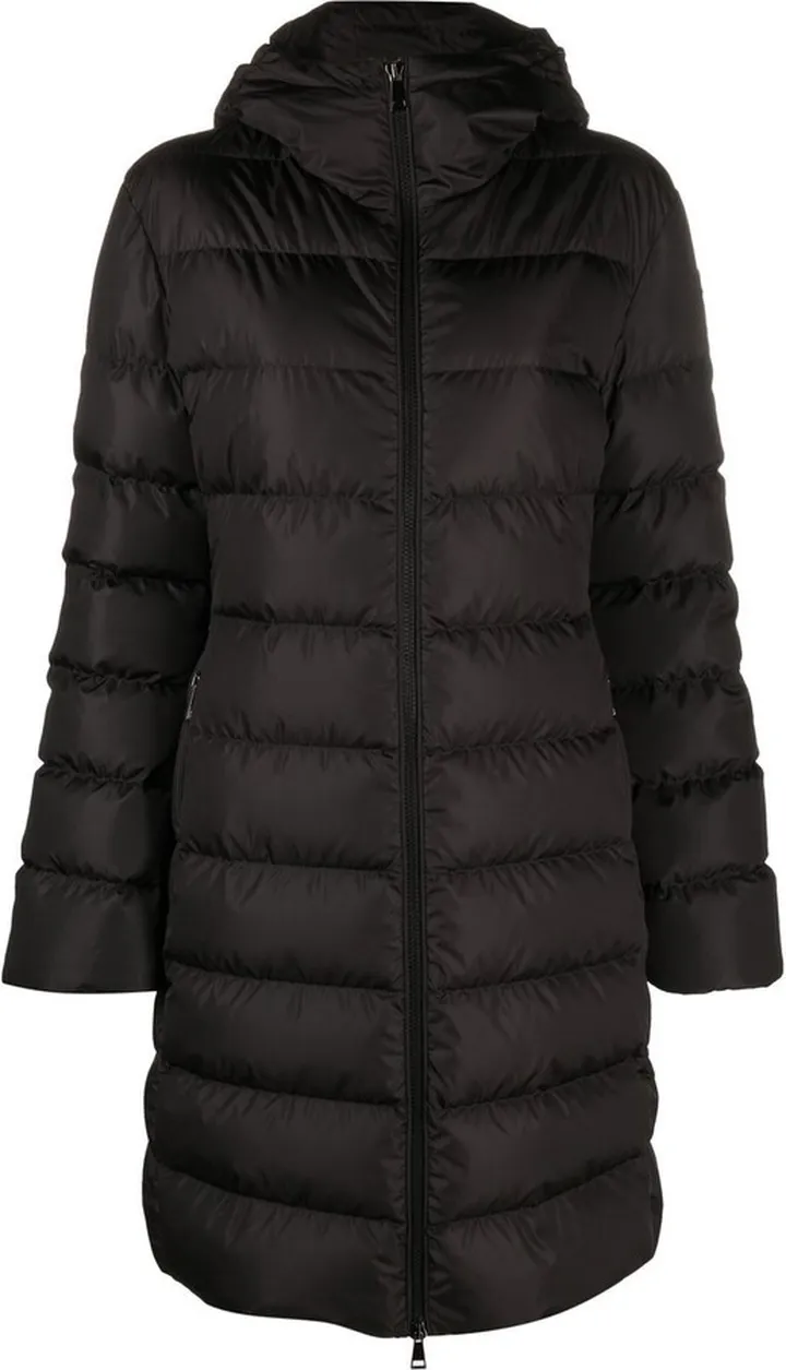 Dombes belted padded coat