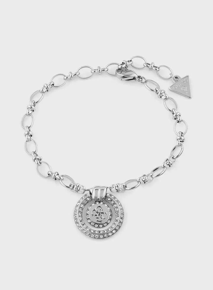 Round Detailed Chain Bracelet
