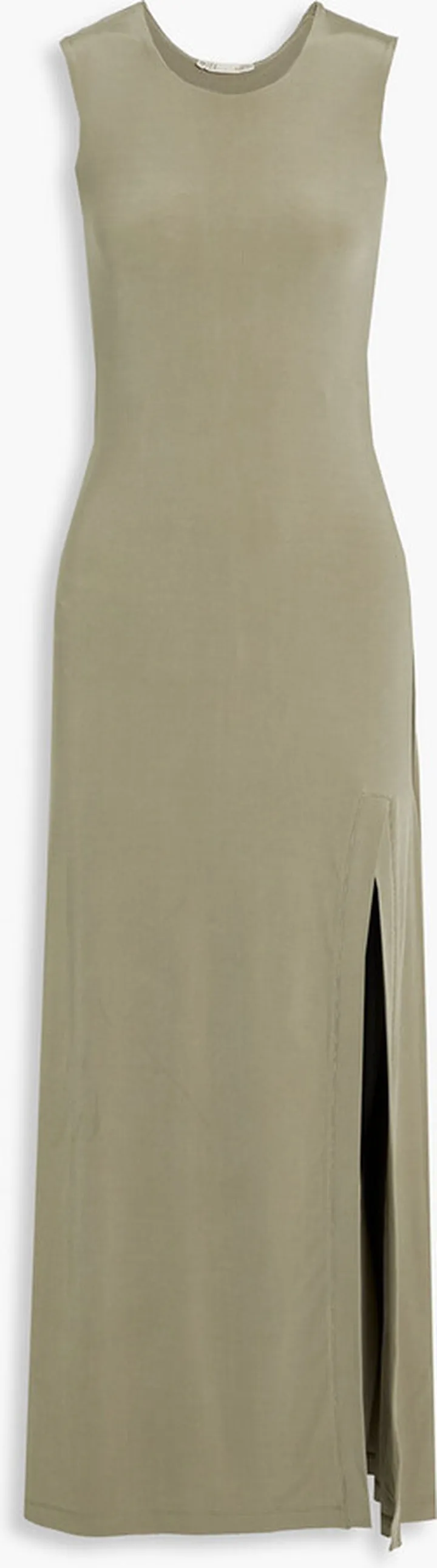 Stretch-jersey maxi dress