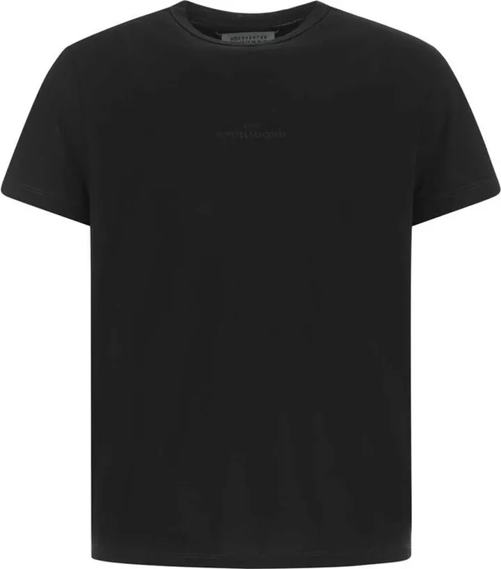 Maison Margiela Logo Embroidered Crewneck T-Shirt