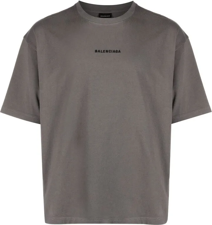 embroidered-logo cotton T-shirt