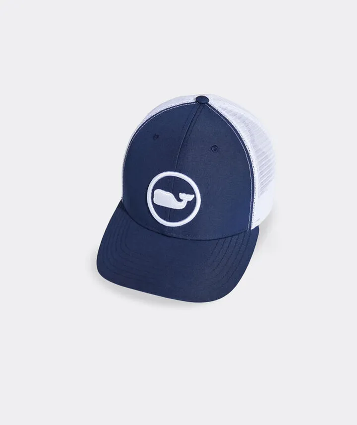 Whale Dot Performance Trucker Hat