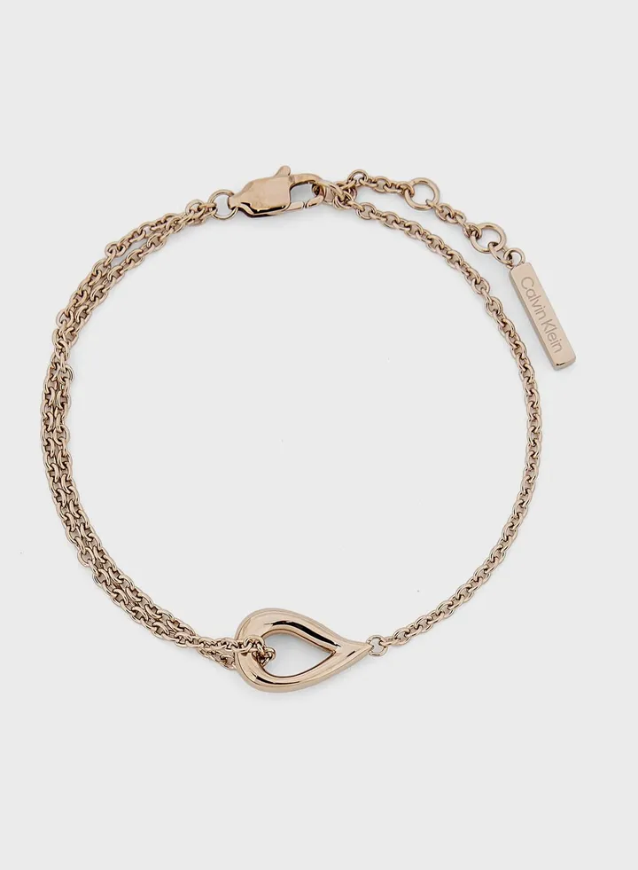 Sculptured Drops Bracelet