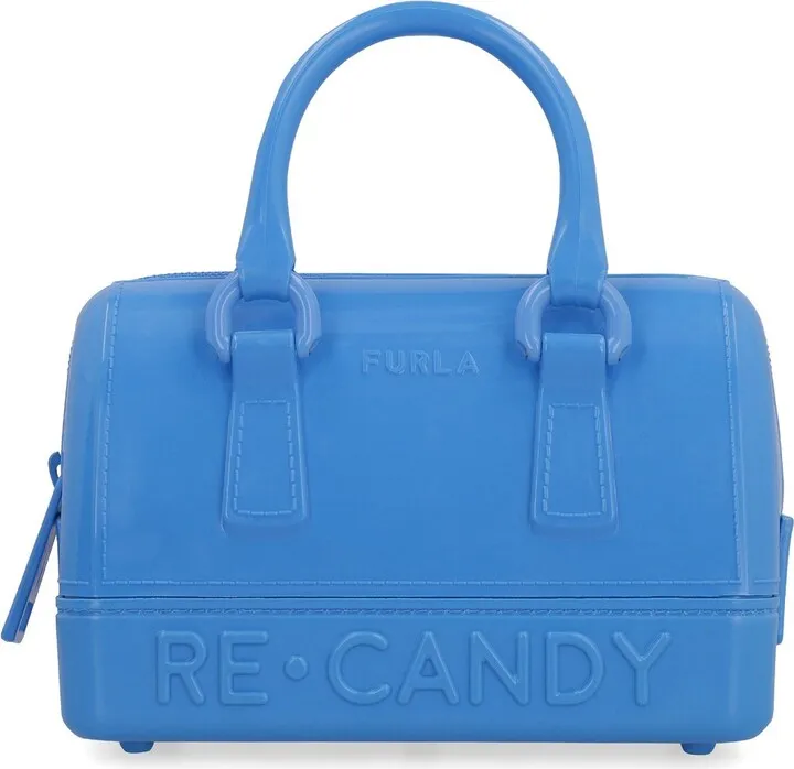 Furla Candy Logo Embossed Mini Tote Bag F