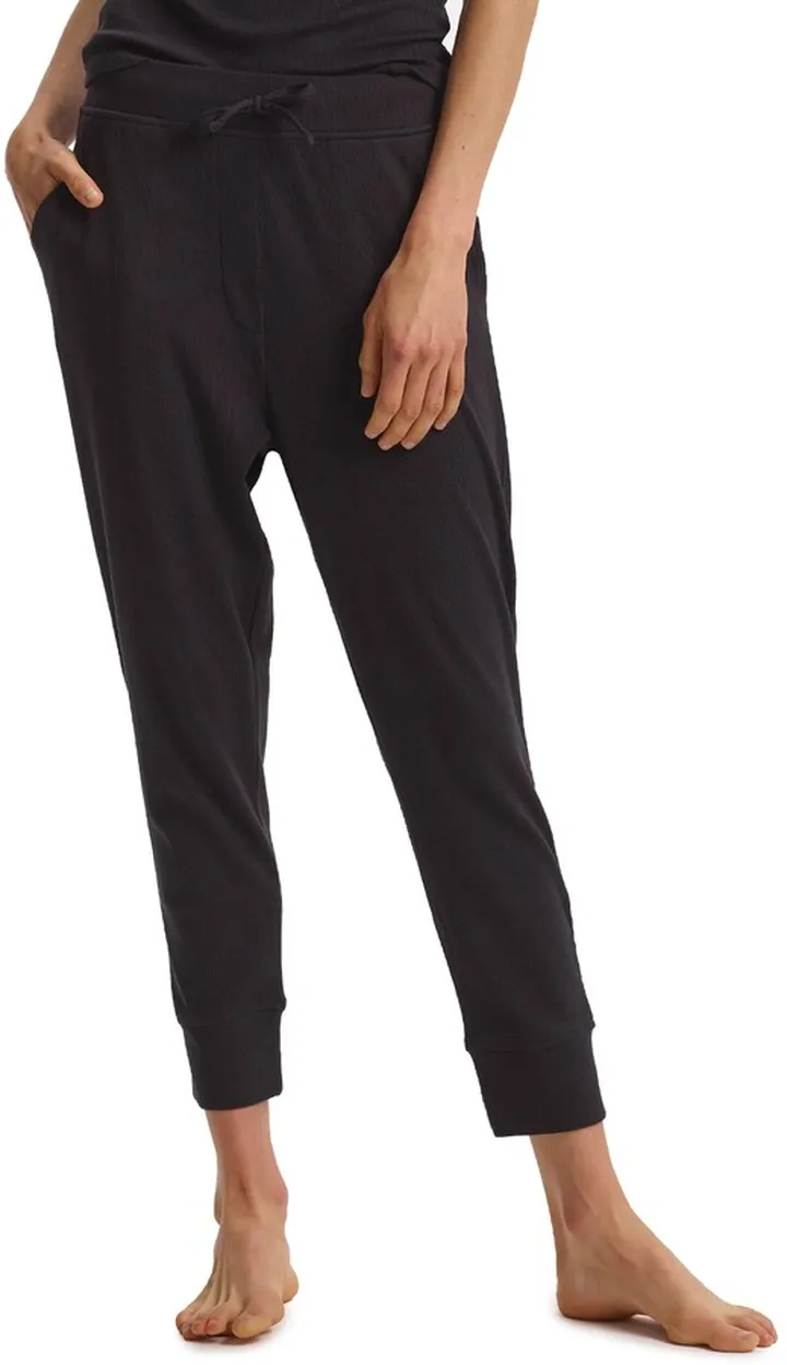 Luxury Ribbed Crop Pajama Pants