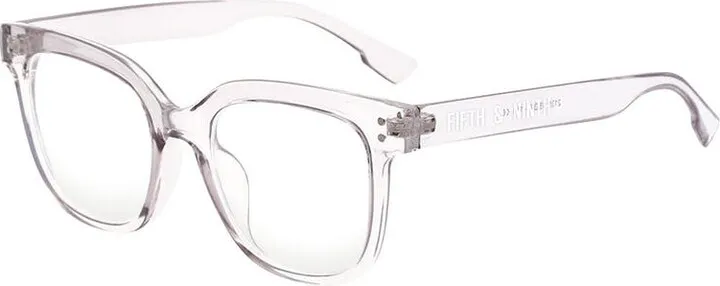 Fifth & Ninth Draper Blue Light Blocking Glasses - White