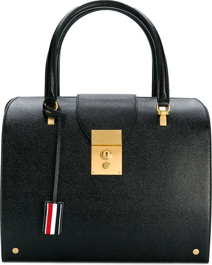 Mrs. Thom Lucido leather tote bag