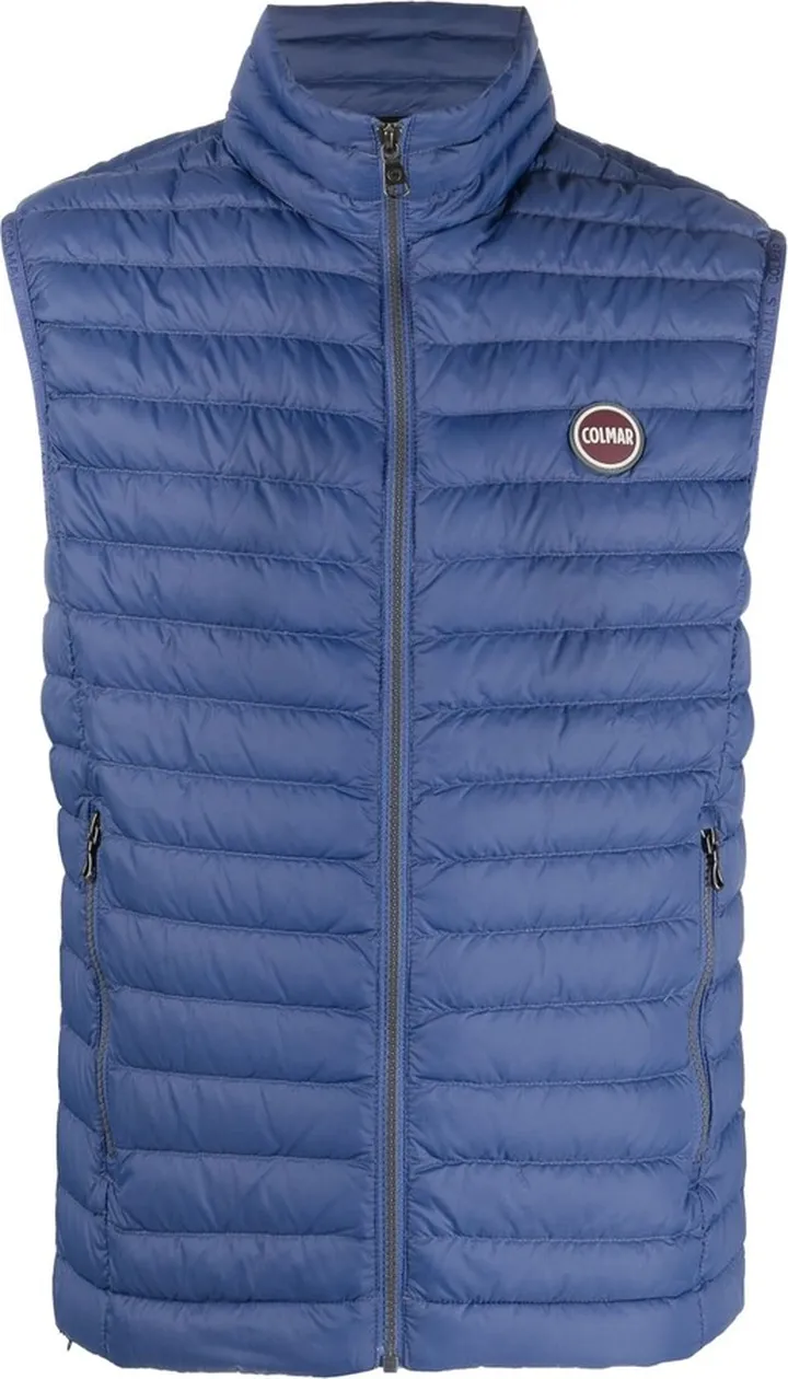 High-Neck Padded Gilet