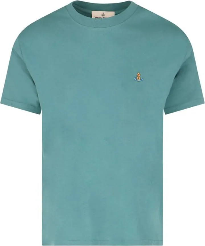 Vivienne Westwood Orb Embroidered Crewneck T-Shirt