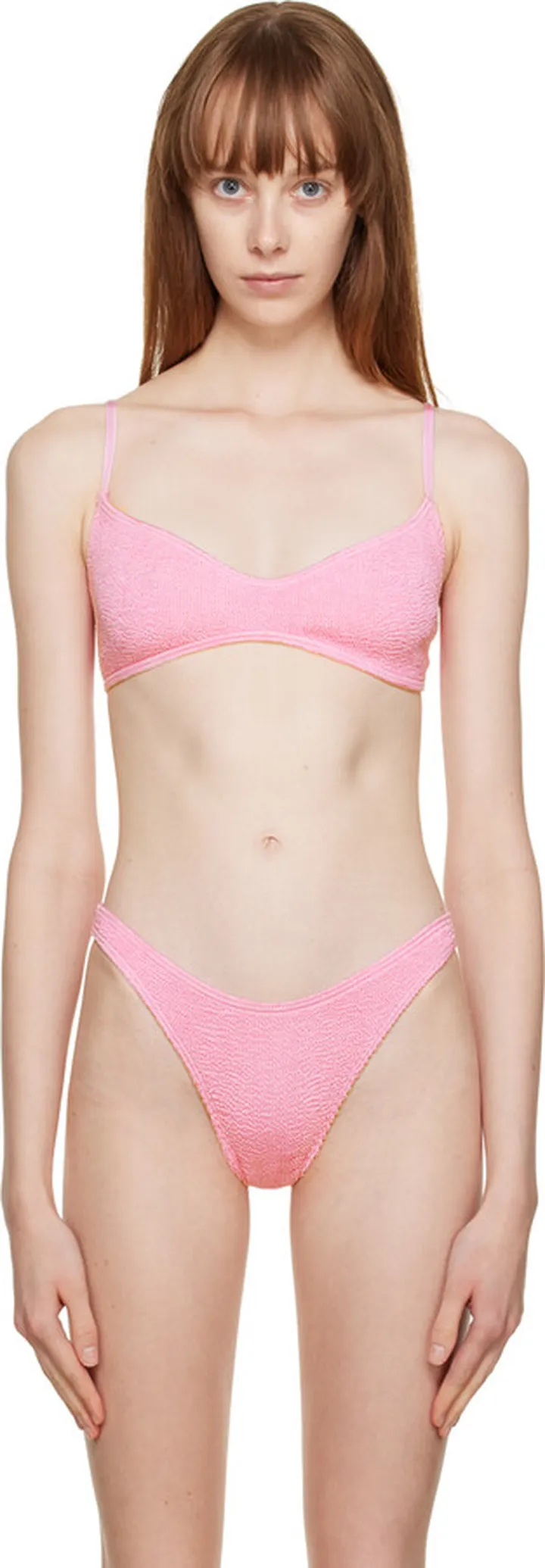 Bond-Eye Pink Lissio Bikini Top
