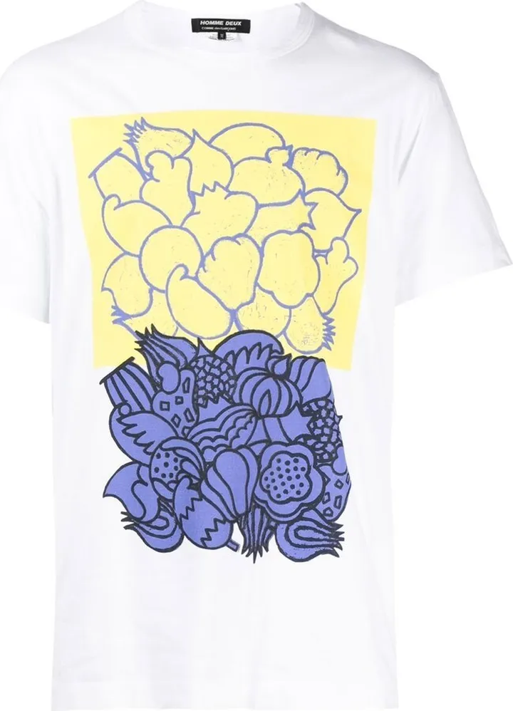 graphic-print cotton T-shirt