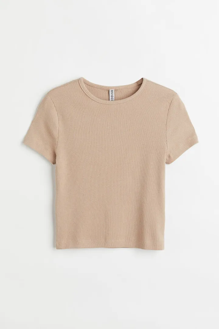 Ribbed Crop Top