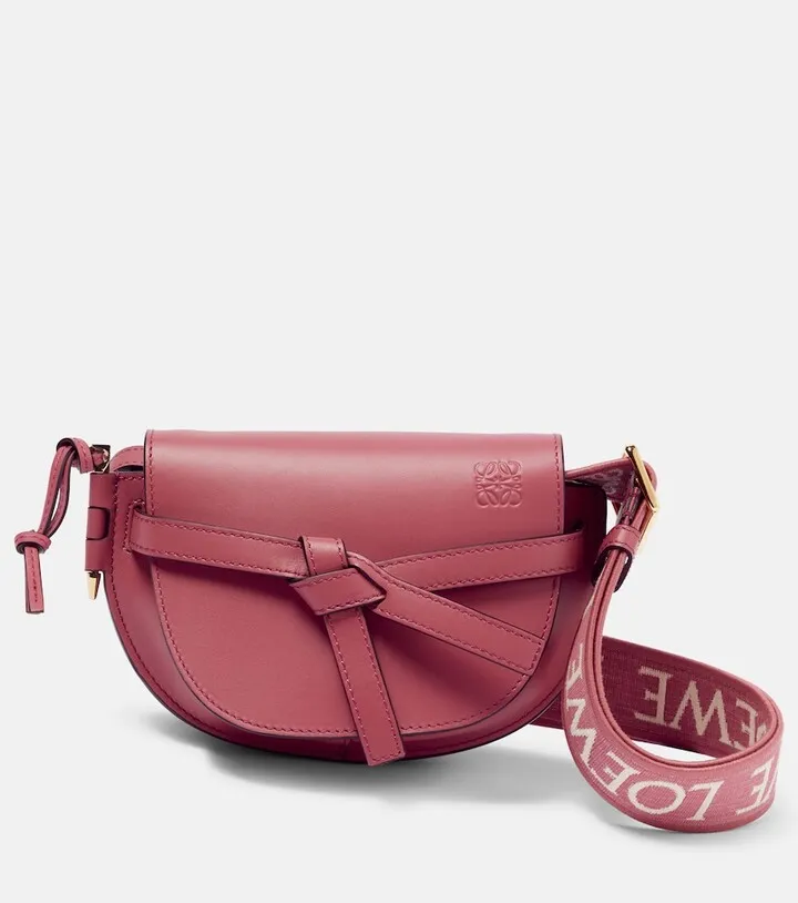 Gate Dual Mini leather shoulder bag