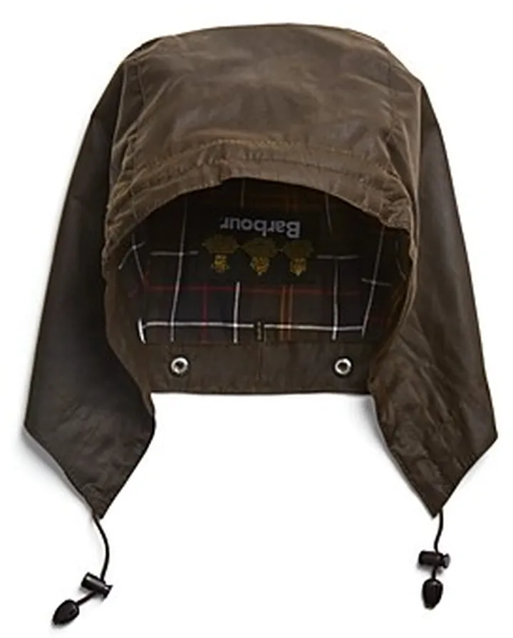 Barbour Waxed Cotton Hood