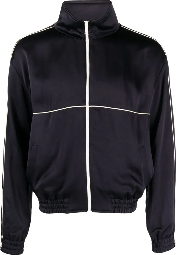 Zipped-Up Bomber Jacket