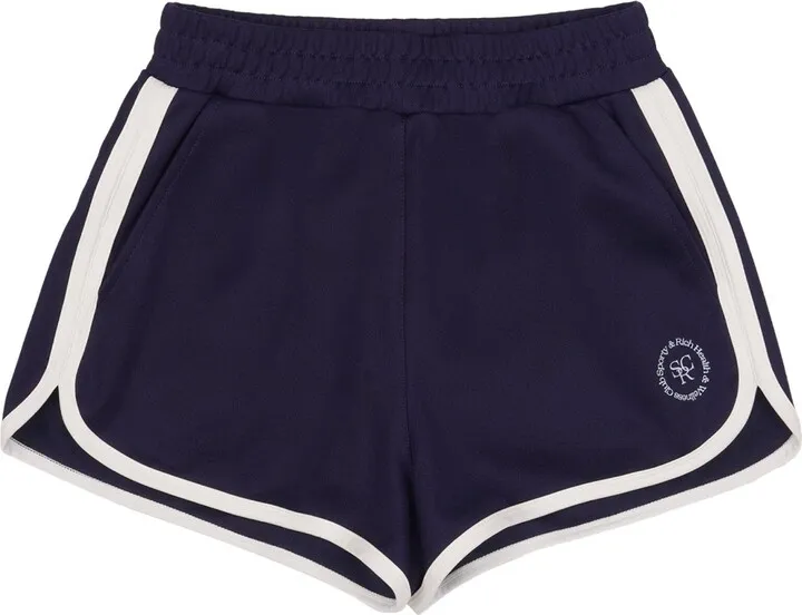 Logo-Embroidered Track Shorts