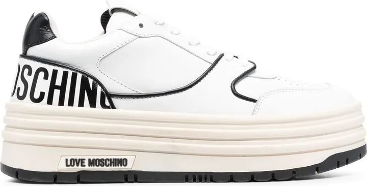 Logo-Print Platform Sneakers