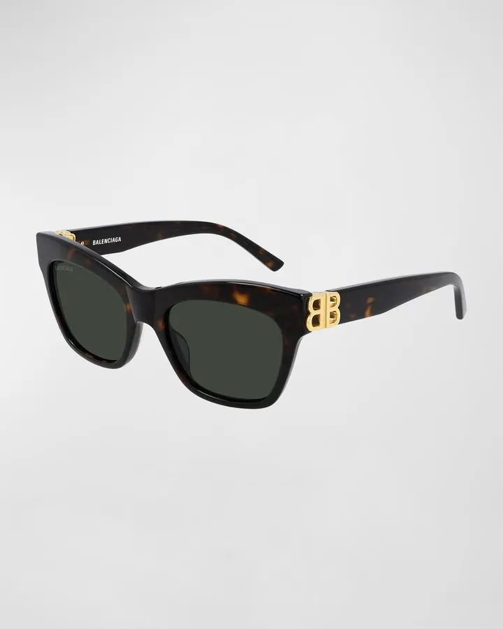 Acetate Cat-Eye Sunglasses