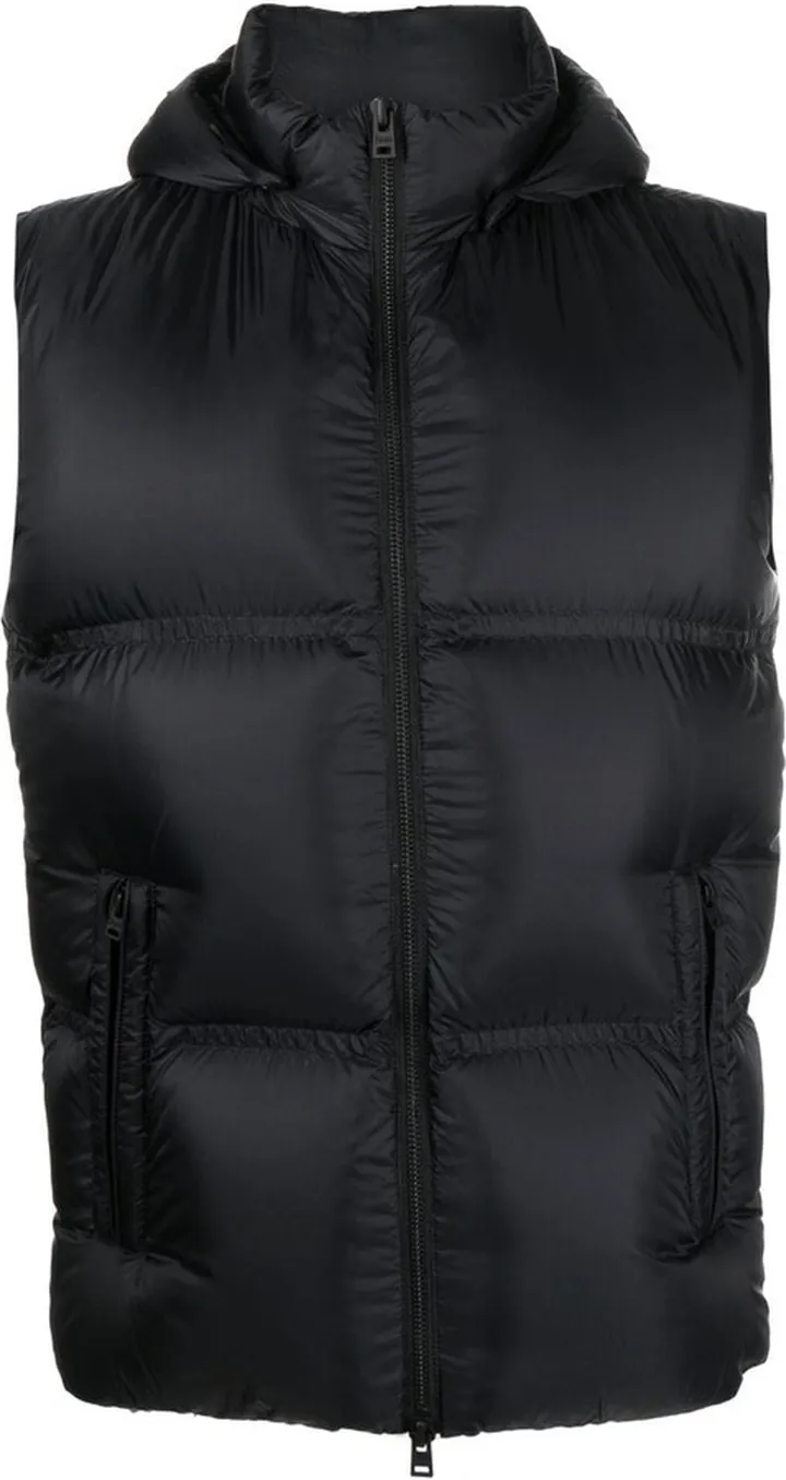 Padded Zip-Up Gilet