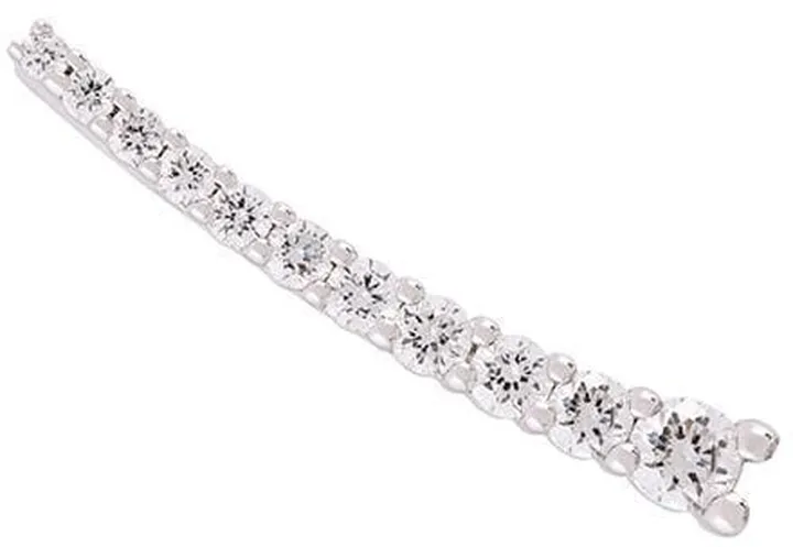 18kt white gold DASHA SUPER FINE diamond right cuff earring