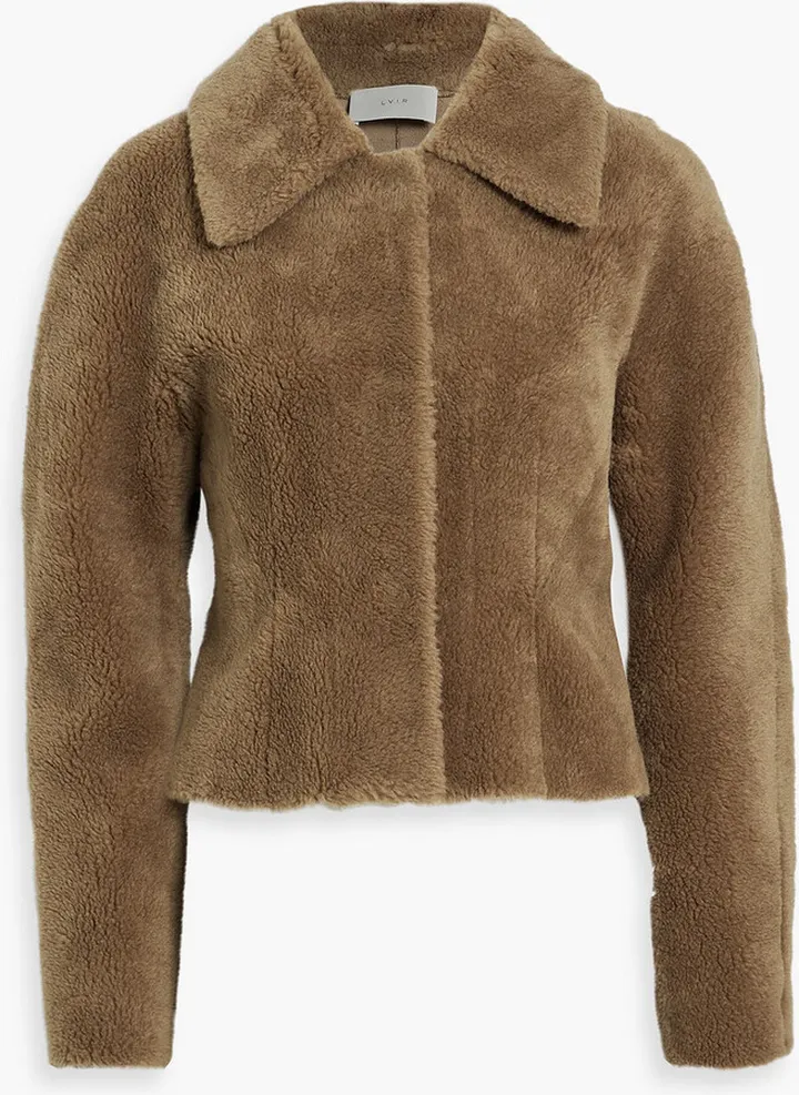 Faux shearling jacket