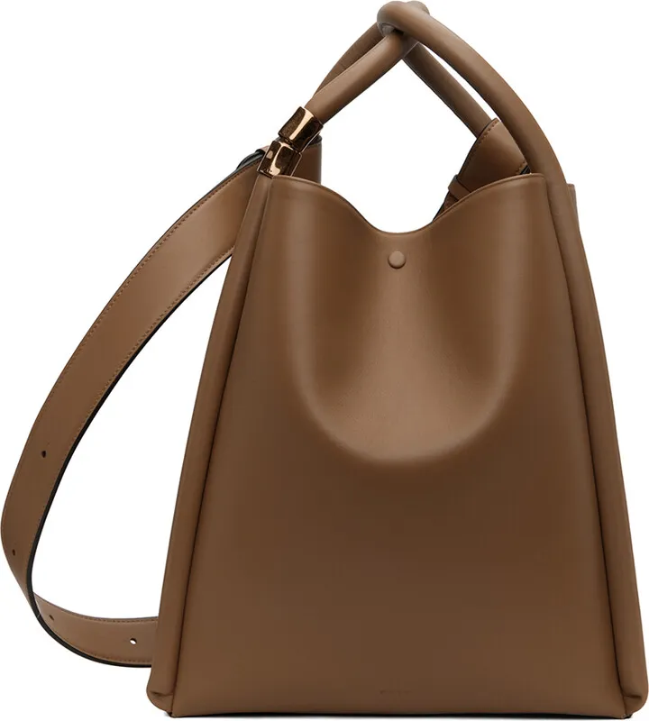 BOYY Tan Lotus 25 Tote