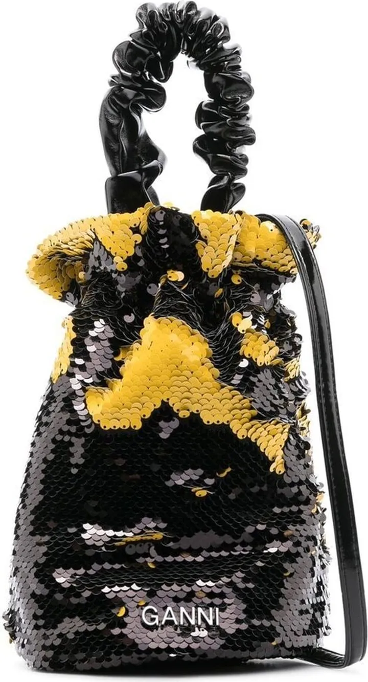 Sequin-Embellished Tote Bag