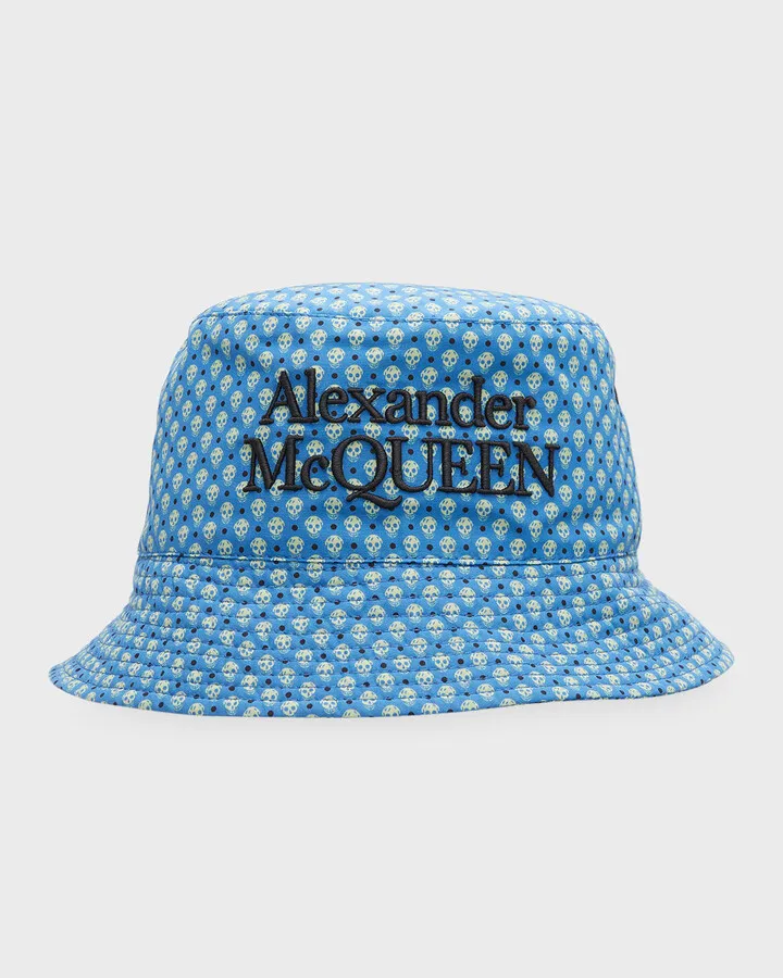 Men's Logo Skull Bucket Hat