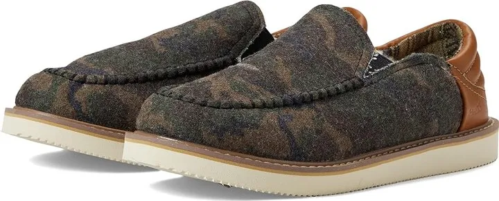 Sanuk Cozy Vibe Low Sugar Mat Camo (Woodland Camo) Men's Shoes