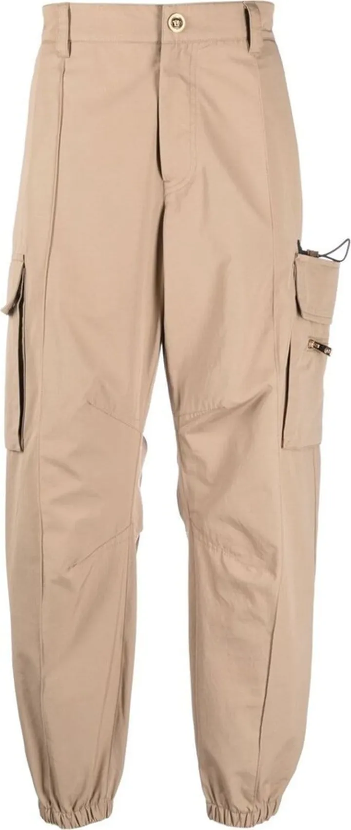 Straight-Leg Cargo Trousers