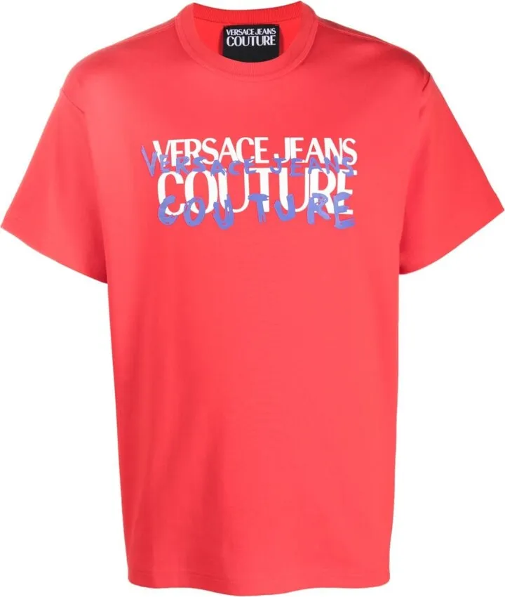 logo-print cotton T-shirt