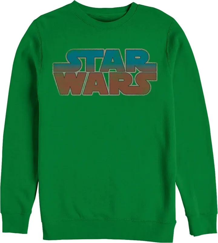 Men's Star Wars Logo Sweatshirt - Kelly Green - Medium