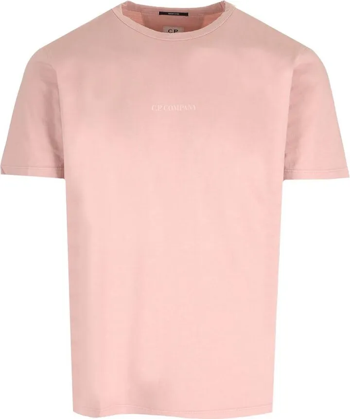 C.P. Company Logo Printed Crewneck T-Shirt