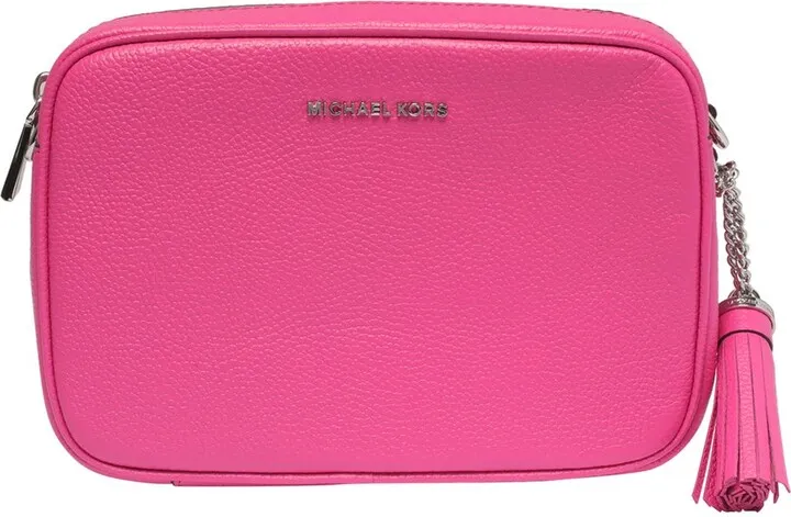 Michael Michael Kors Ginny Logo Plaque Crossbody Bag