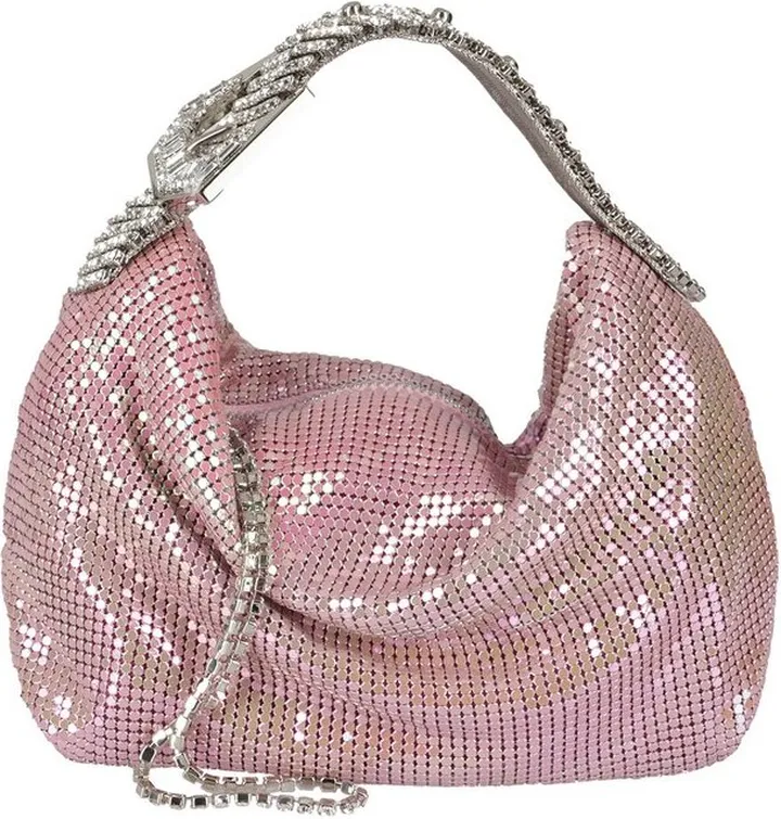Gedebe Jill Metal Mesh Tote Bag