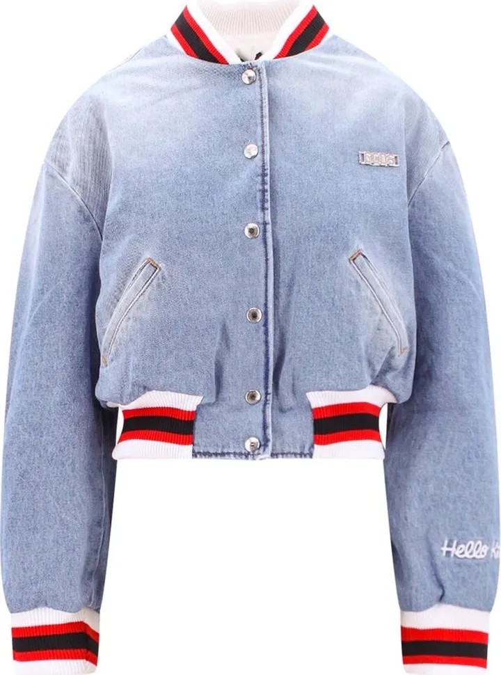 GCDS Hello Kitty Denim Bomber Jacket