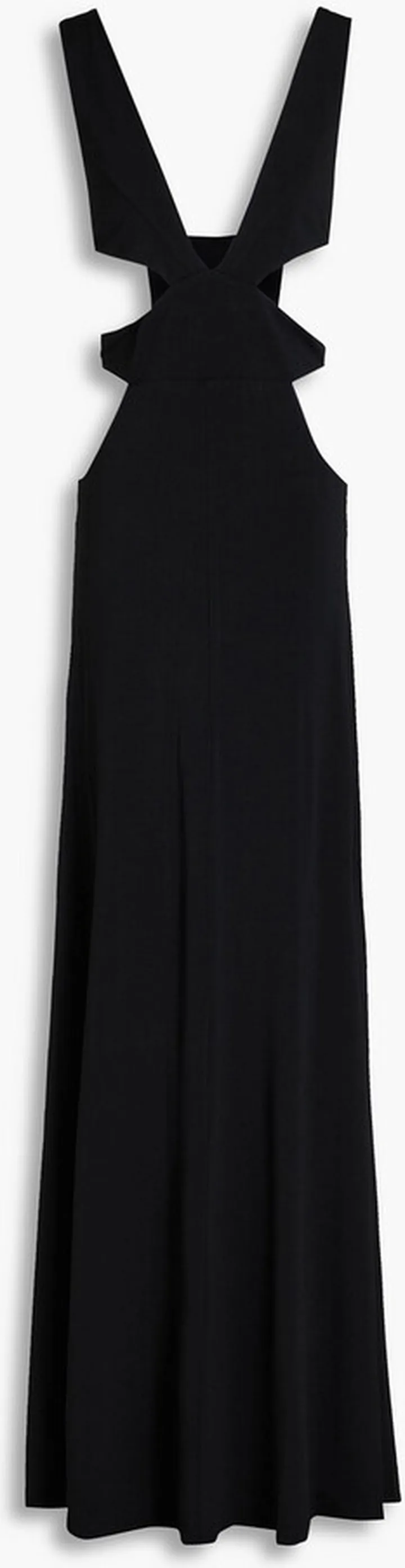 Chrissy cutout jersey maxi dress